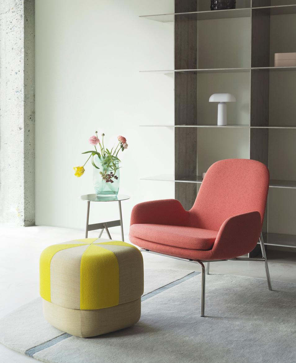 Customizable Normann Copenhagen Era Lounge Chair Low by Simon Legald For Sale 2