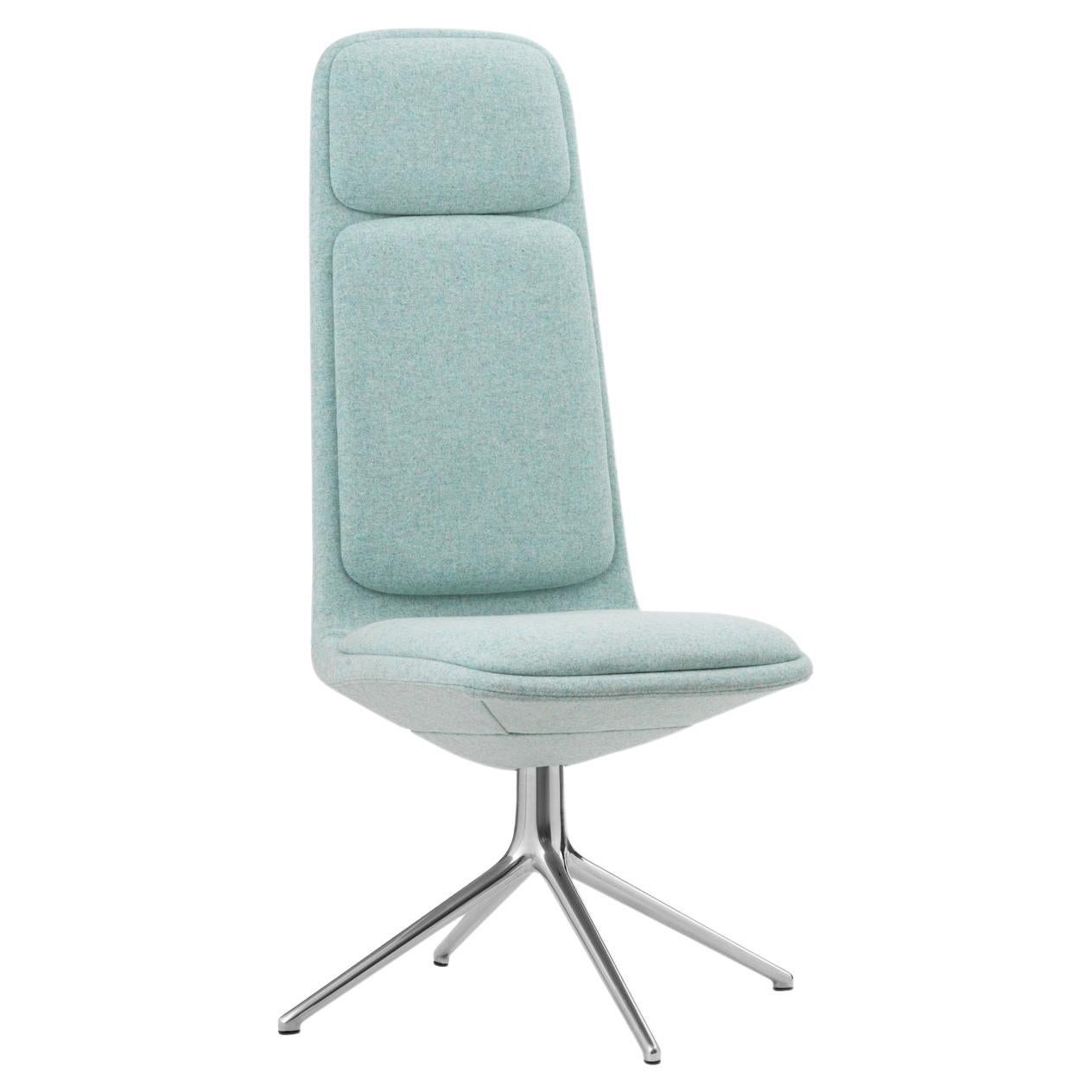 This item is made to order and produced according to your specific choices of fabric and color. 
Seat: rigid PU foam and full upholstery - Divina MD 813 with a steel reinforcement structure inside.
Legs and armrests: Polished aluminum or black