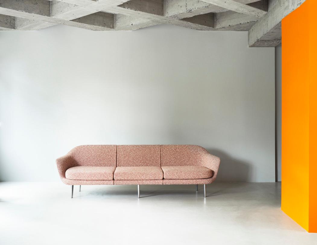 Contemporary Customizable Normann Copenhagen Sum Modular Sofa 4 Seater by Simon Legald For Sale