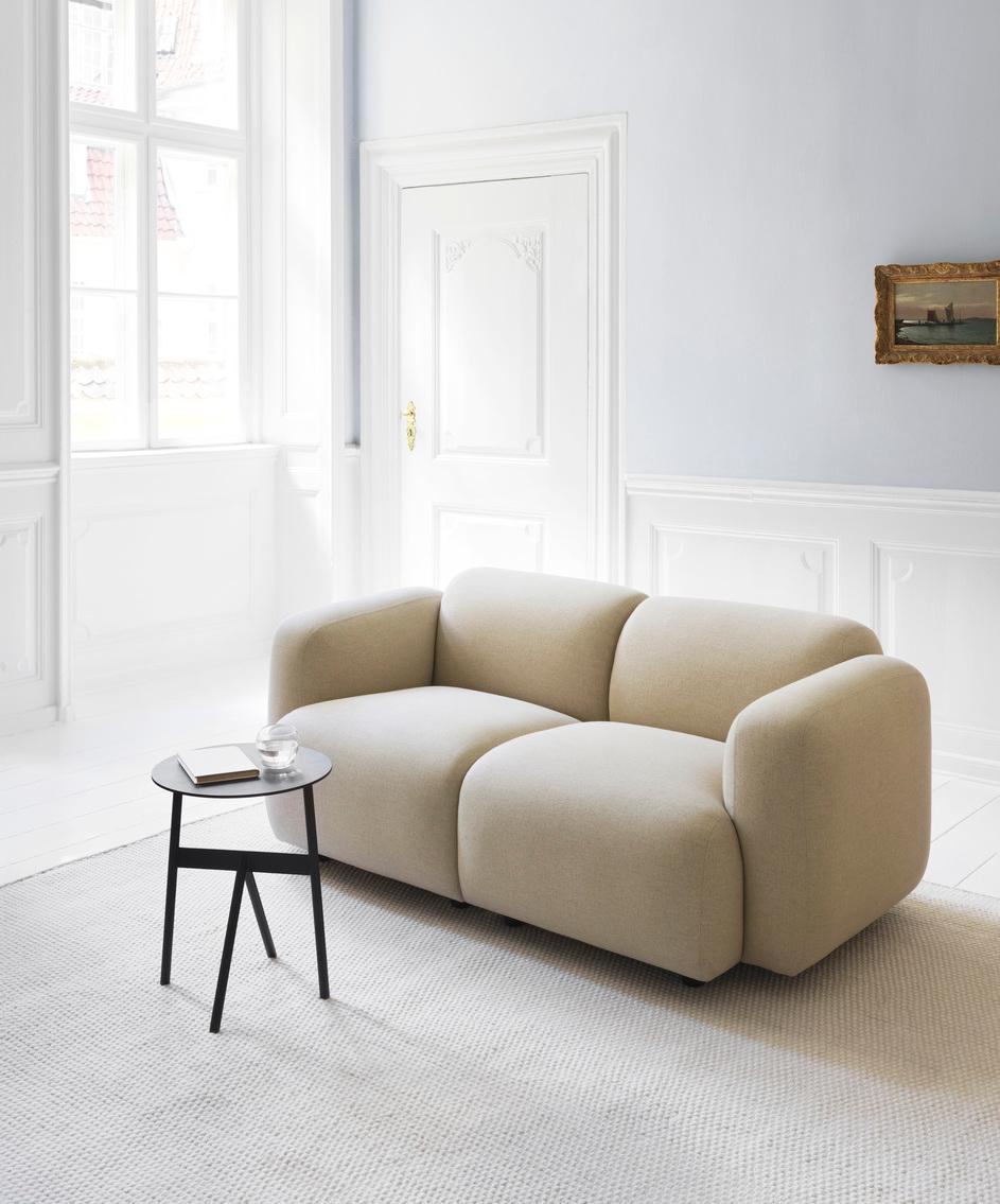 Contemporary Customizable Normann Copenhagen Swell Sofa 3 Seater by Jonas Wagell For Sale