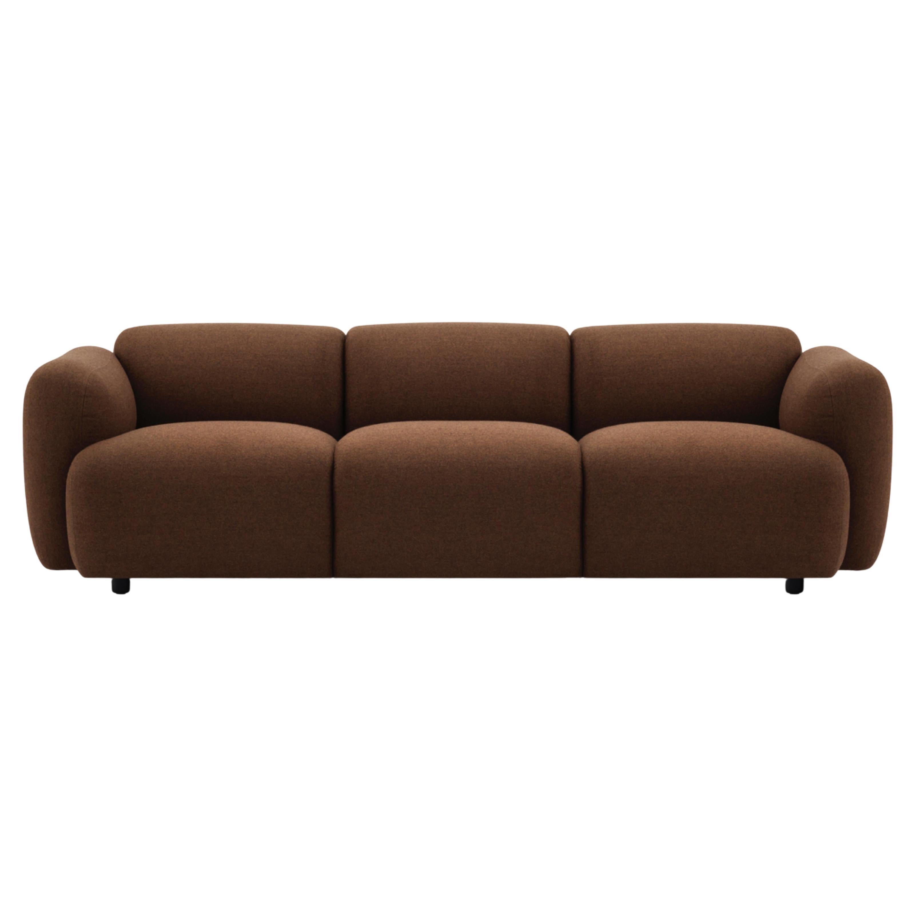 Customizable Normann Copenhagen Swell Sofa 3 Seater by Jonas Wagell