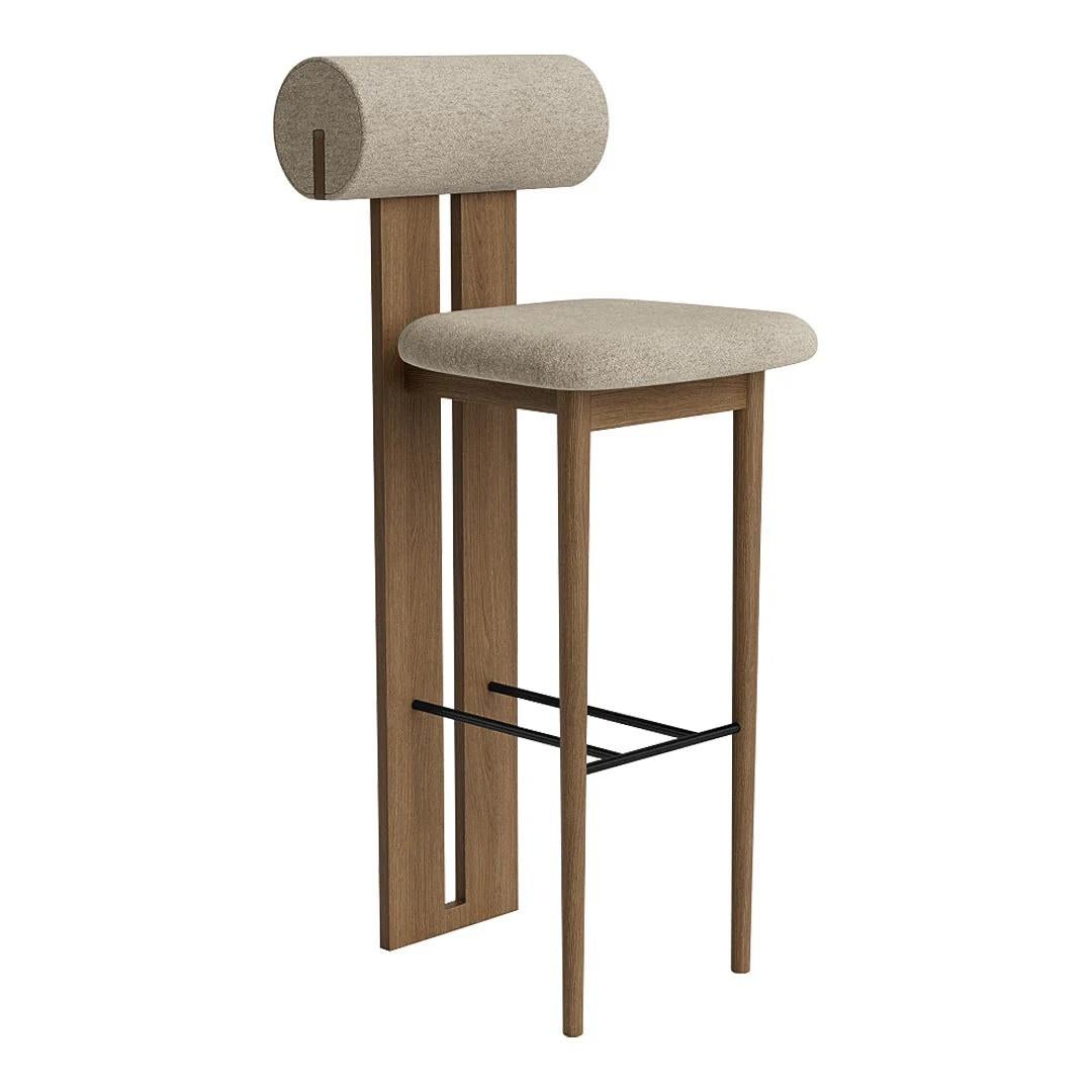 XXIe siècle et contemporain Tabouret de comptoir Norr11 Hippo personnalisable par Kristian Sofus Hansen & Tommy Hyldahl en vente