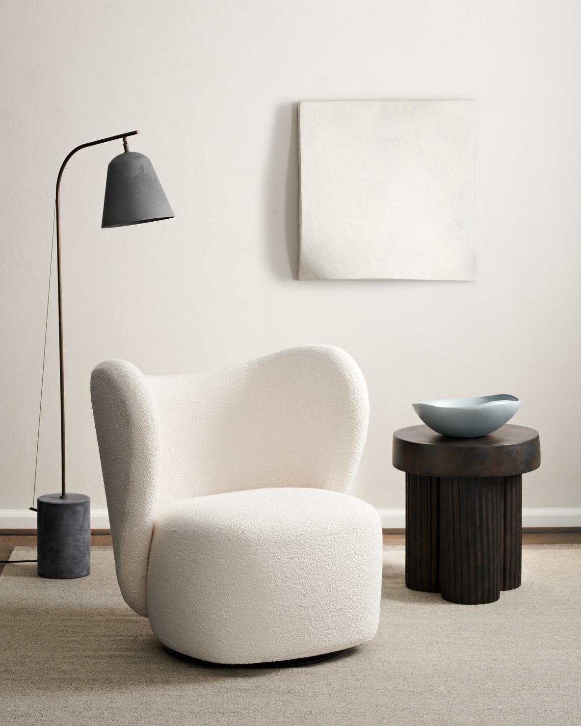 Norr11 Sheepskin Little Big Chair by Kristian Sofus Hansen & Tommy Hyldahl For Sale 1