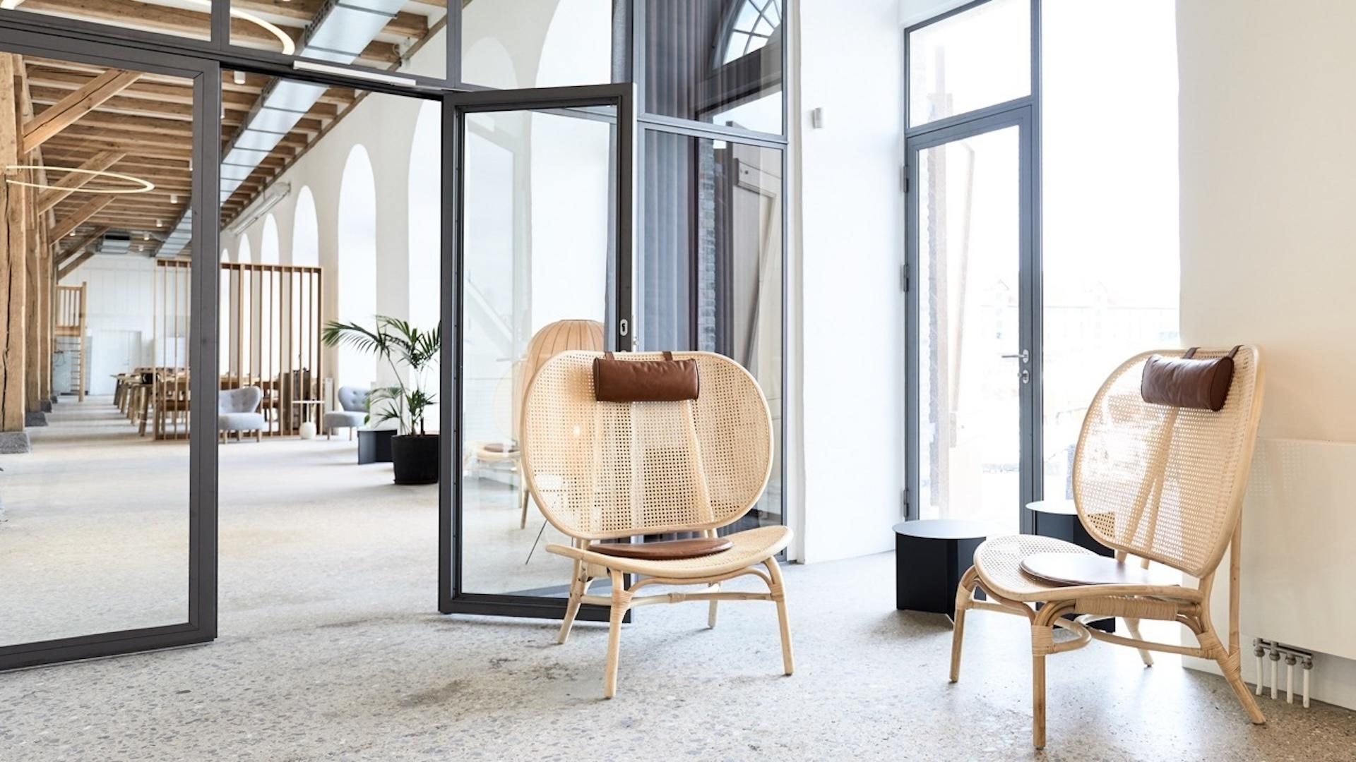 Customizable Norr11 Nomad Lounge Chair by Kristian Sofus Hansen & Tommy Hyldahl For Sale 7