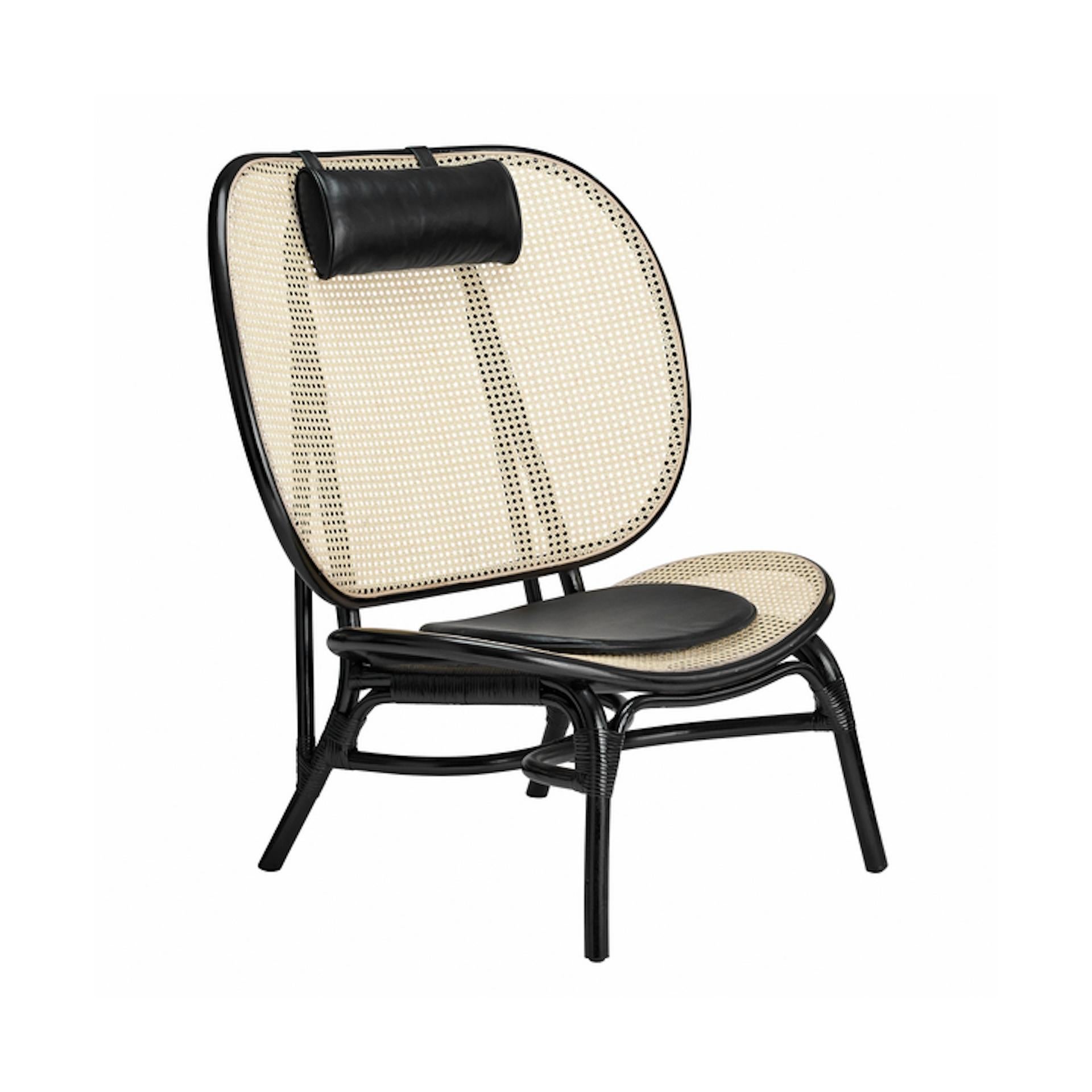 Contemporary Customizable Norr11 Nomad Lounge Chair by Kristian Sofus Hansen & Tommy Hyldahl For Sale