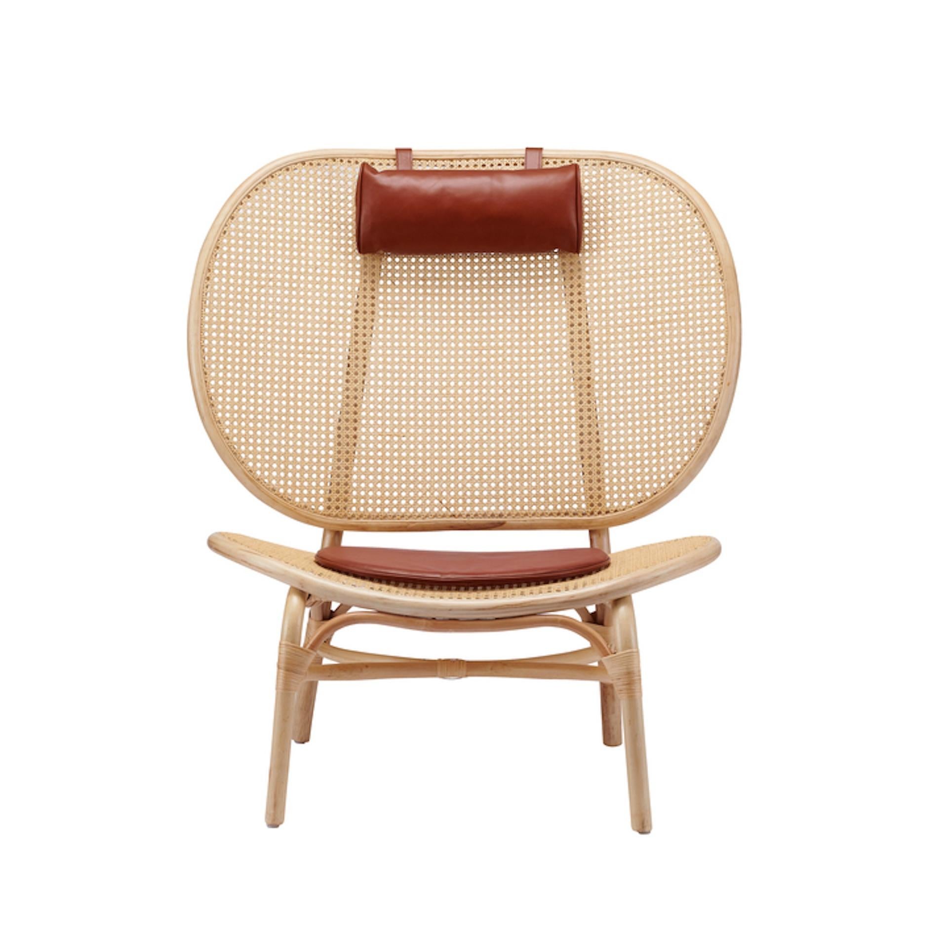 Customizable Norr11 Nomad Lounge Chair by Kristian Sofus Hansen & Tommy Hyldahl For Sale 1