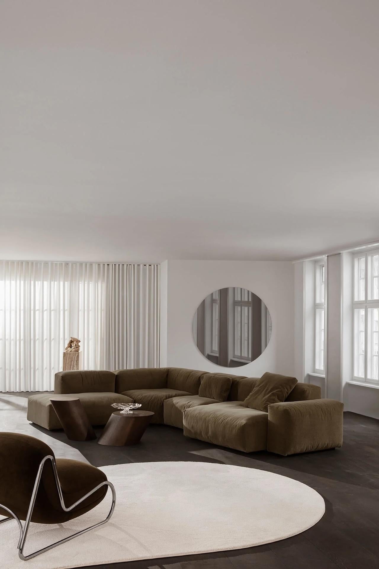 Contemporary Customizable Norr11 Repose Modular Sofa by Kristian Sofus Hansen & Tommy Hyldahl For Sale