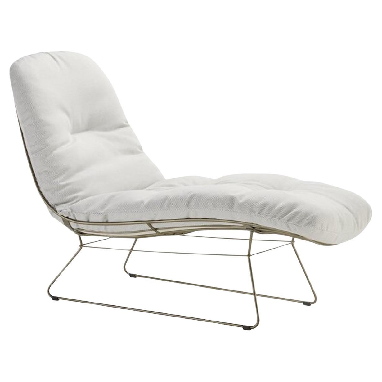 Customizable Outdoor Freifrau Leyasol Sun Lounger by Hoffmann Kahleyss Design