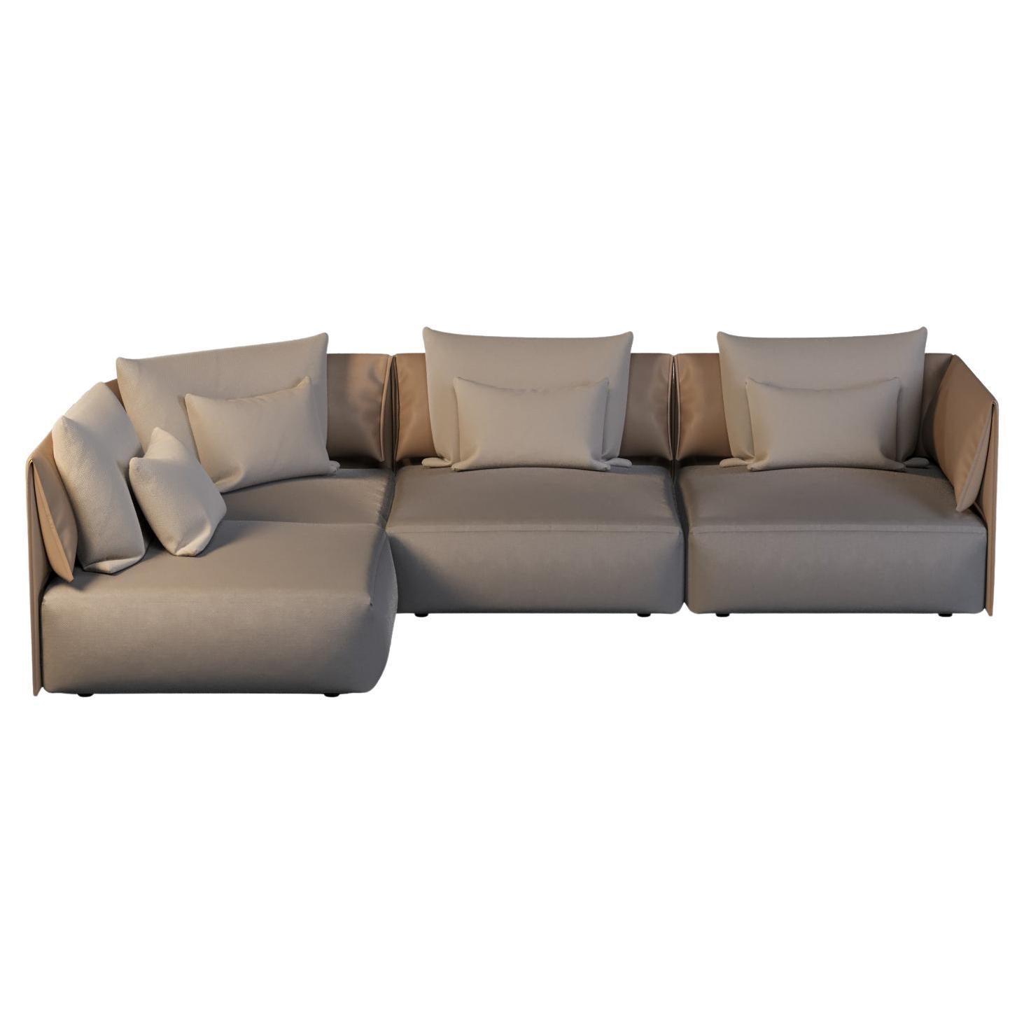 Sofá modular de exterior personalizable