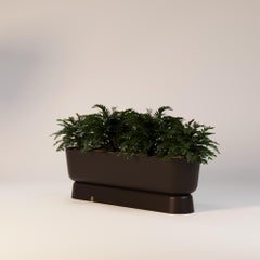 Jardinière d'extérieur réglable en fibre de verre