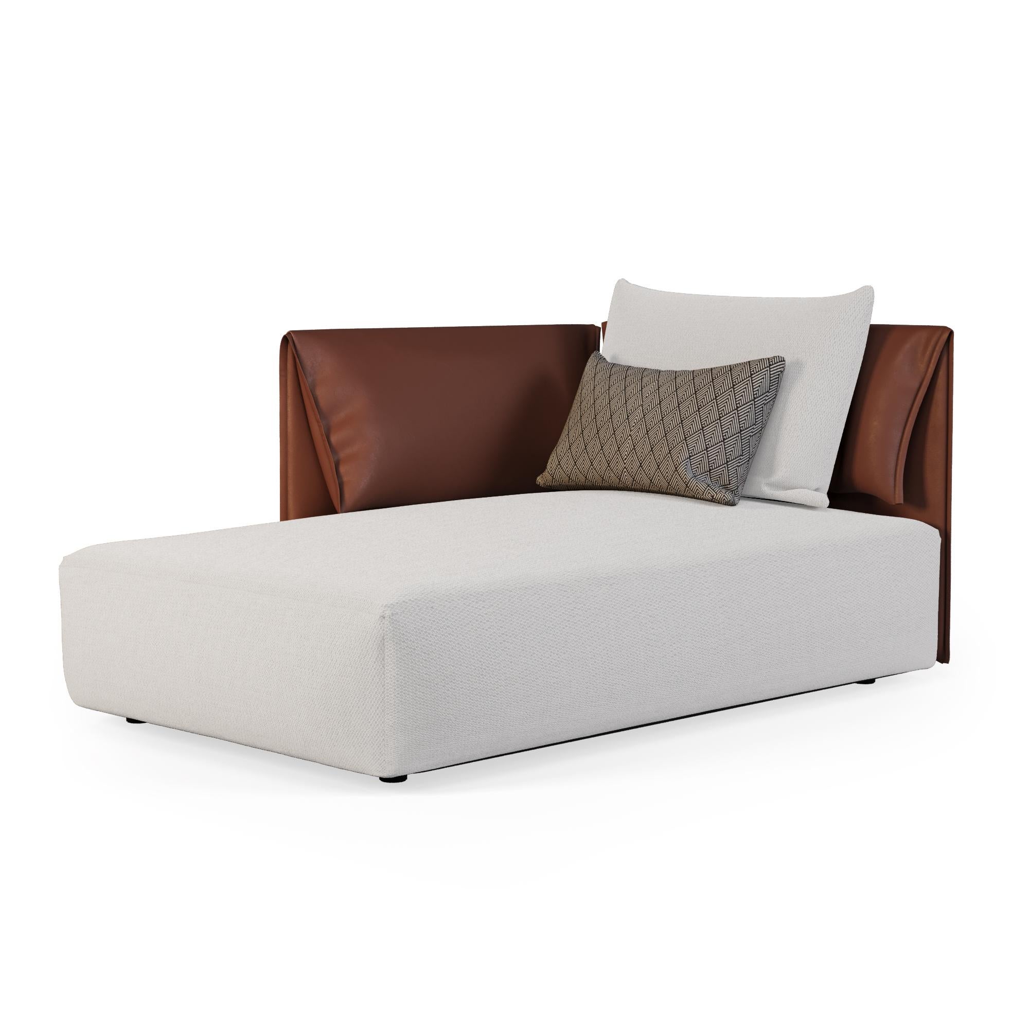 Modulares Outdoor-Sofa mit strapazierfähigem Outdoor-Leder im Angebot 1