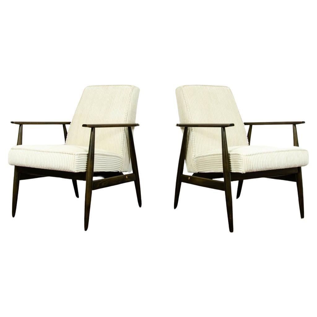 Pair Of Mid Century Armchairs Type 300-190 by H.Lis, 1960's For Sale