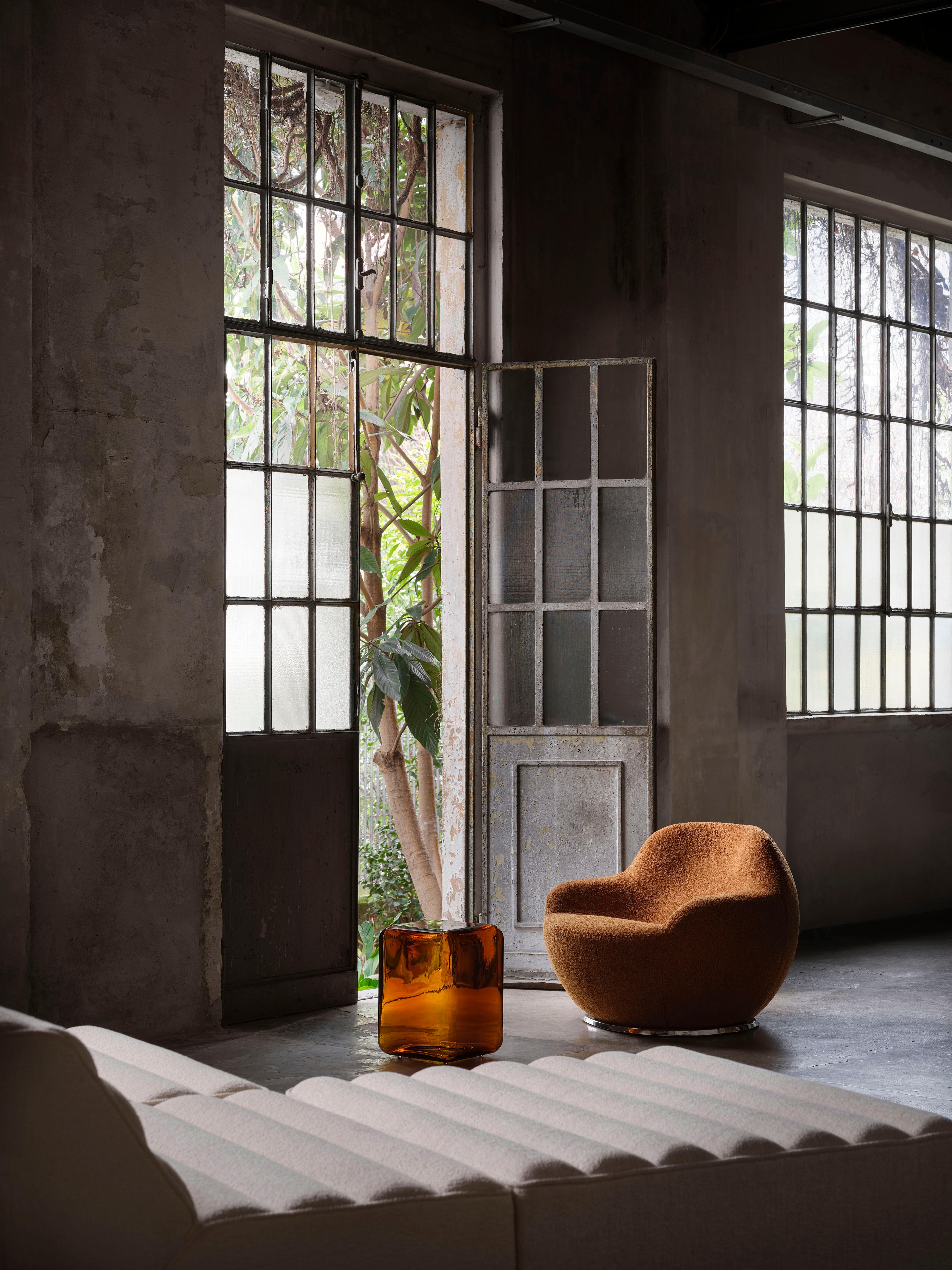 Sillón giratorio Acerbis Palla personalizable de Claudio Salocchi Europeo en venta