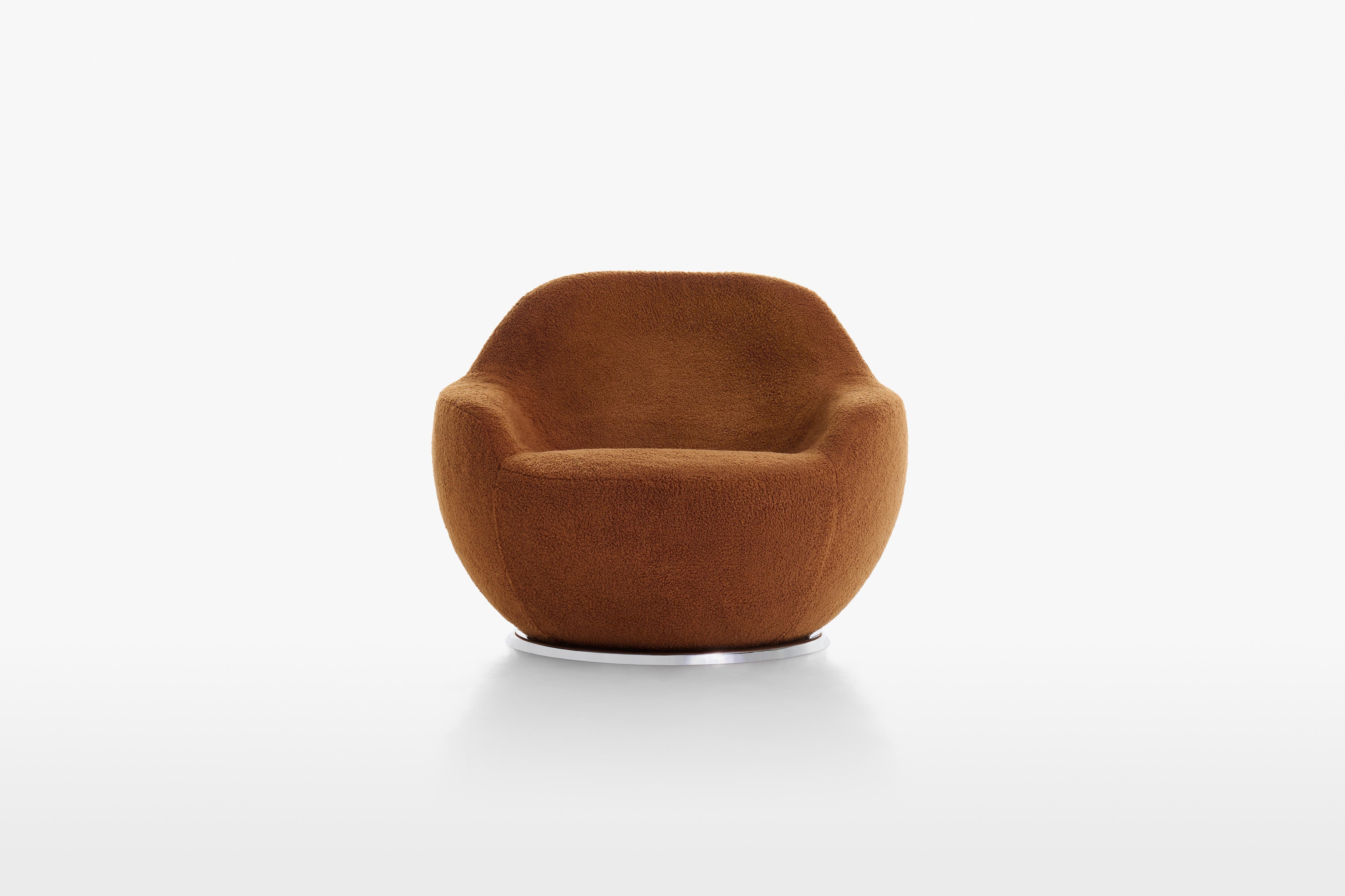 Sillón giratorio Acerbis Palla personalizable de Claudio Salocchi Siglo XXI y contemporáneo en venta