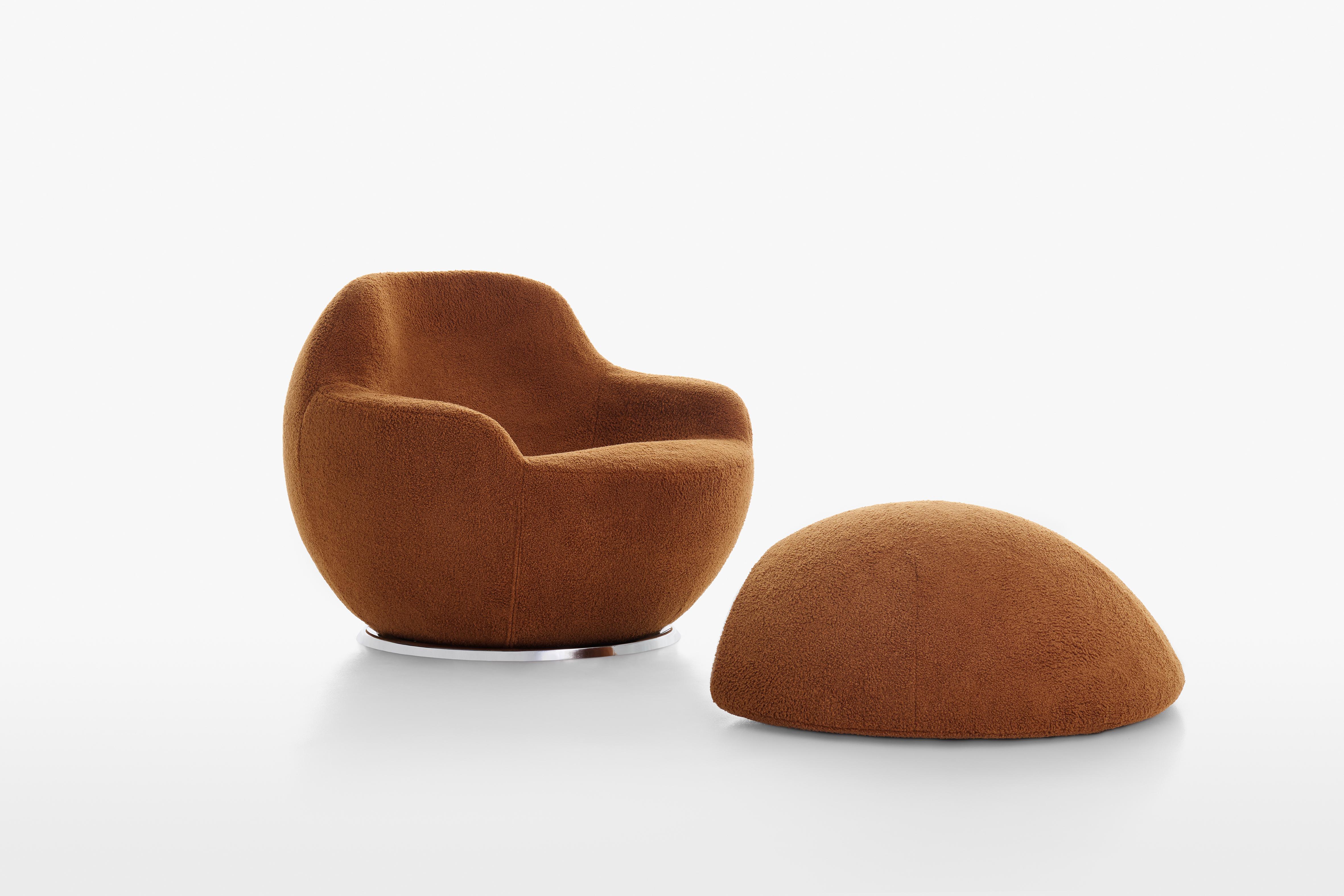 Sillón giratorio Acerbis Palla personalizable de Claudio Salocchi en venta 1