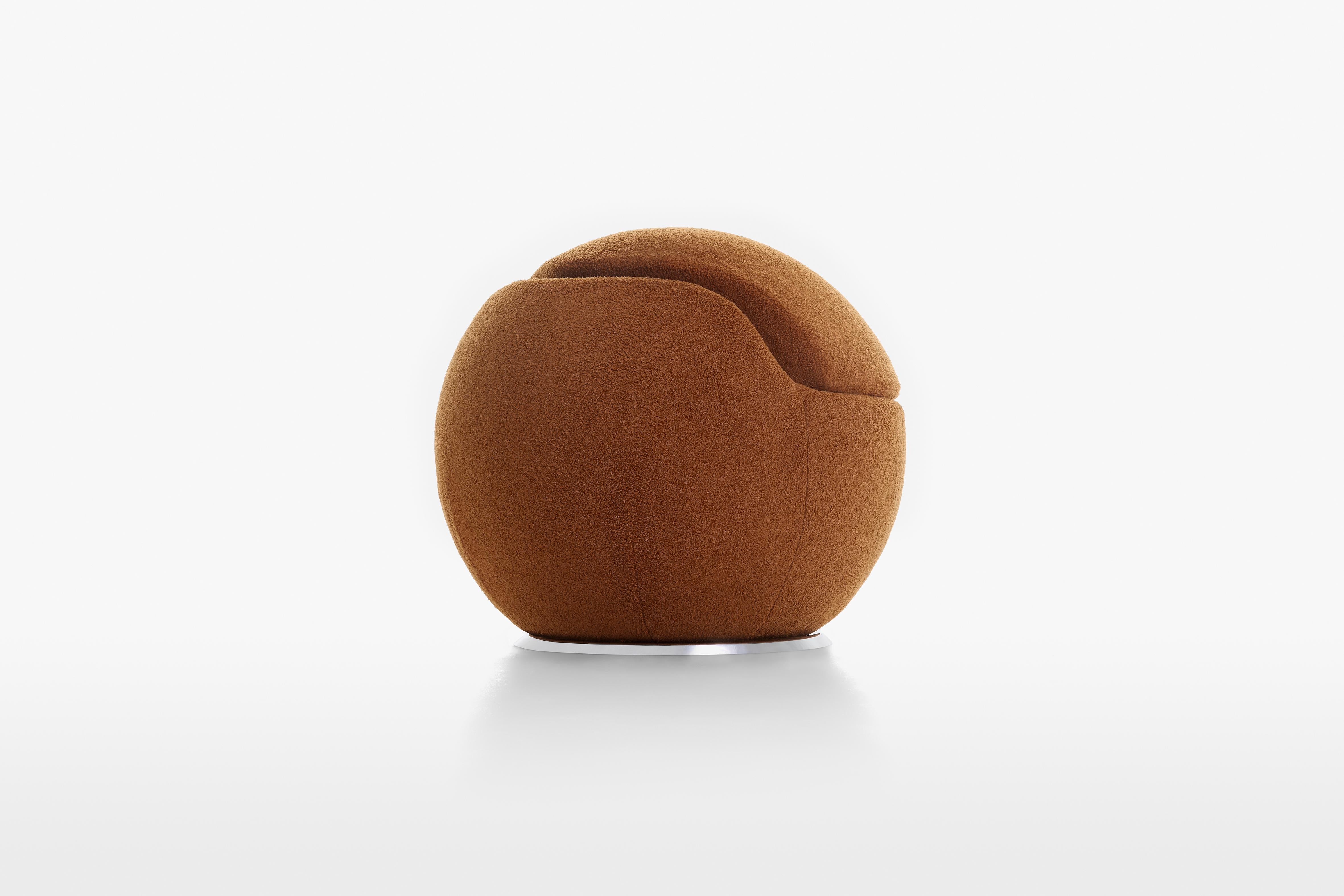 Sillón giratorio Acerbis Palla personalizable de Claudio Salocchi en venta 2
