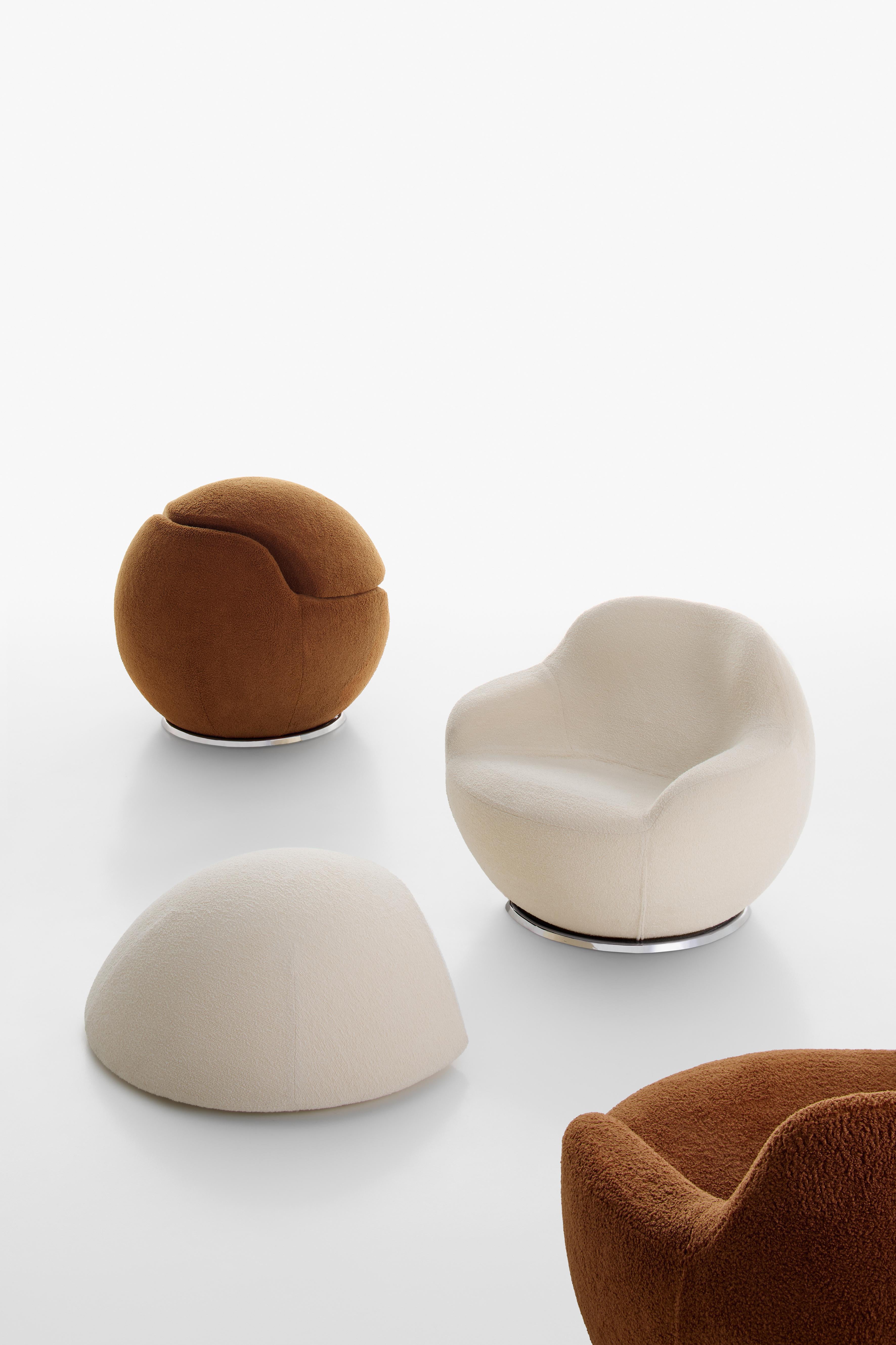 Sillón giratorio Acerbis Palla personalizable de Claudio Salocchi en venta 3