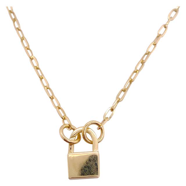 Large Tortoise Shell Locket On Tortoise Chain at 1stDibs