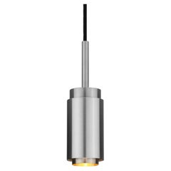 Customizable Pendant Lamp 'Donya Spot' by Anour, Brushed Steel