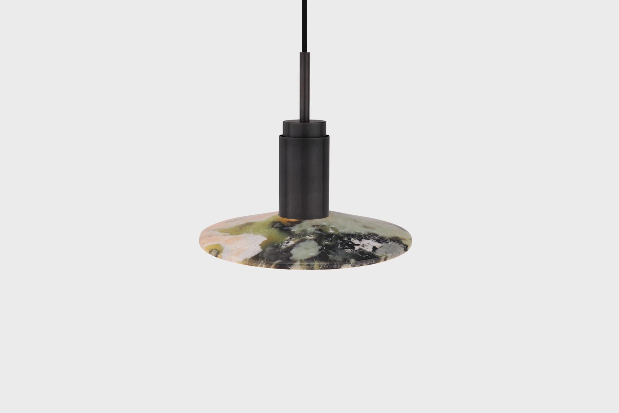 Moderno Lampada a sospensione personalizzabile 'Donya Spot' di Anour, Mix Solar, Black Steel in vendita