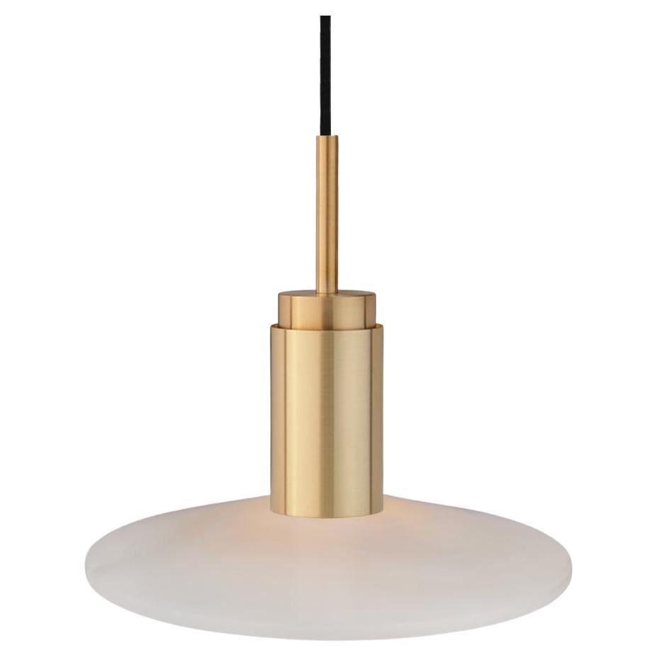Lampada a sospensione personalizzabile 'Donya Spot' di Anour, Whiting Solar, Ottone spazzolato