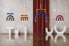 Lampada a sospensione personalizzabile 'TRN D1', ceramica e ottone '+ colori, + forme'.