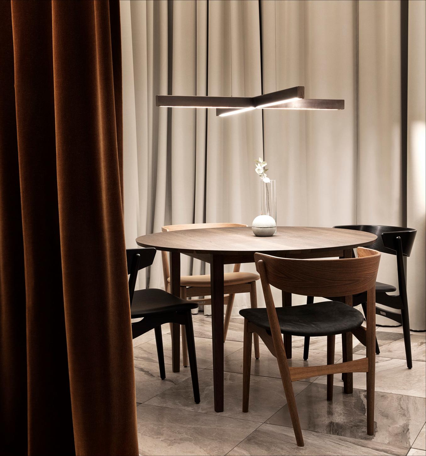 Customizable Pendant Lamp 'X-Model' by Anour, Brushed Brass For Sale 3
