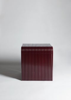 Customizable Powdercoat Aluminum Ribbon Stool by Laun