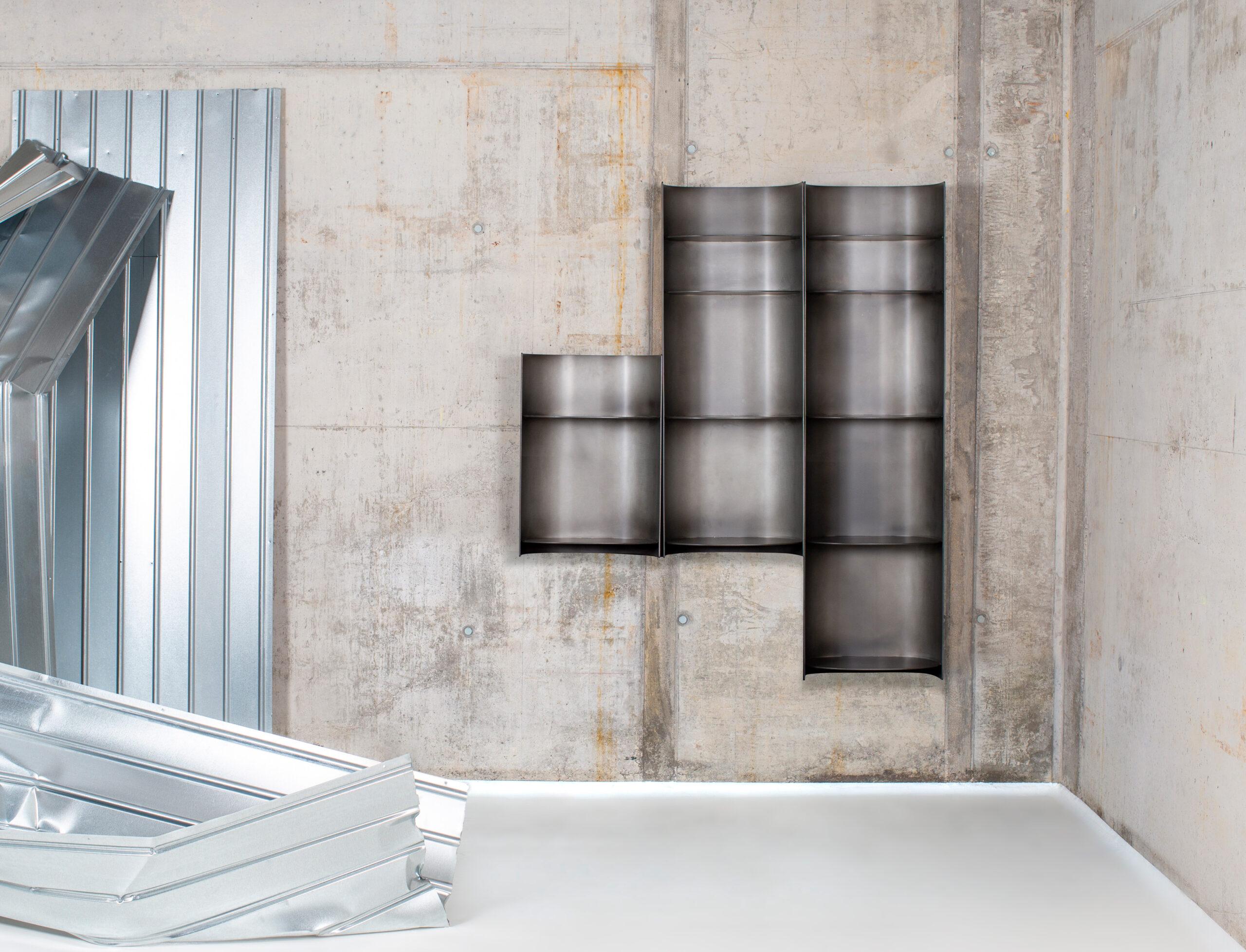 Aluminum Customizable Pulpo Como SHELVES BY SEBASTIAN HERKNER For Sale