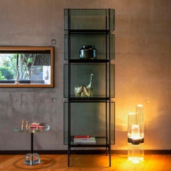 Anpassbarer Pulpo Lyn-Glasschrank BY VISSER & MEIJWAARD