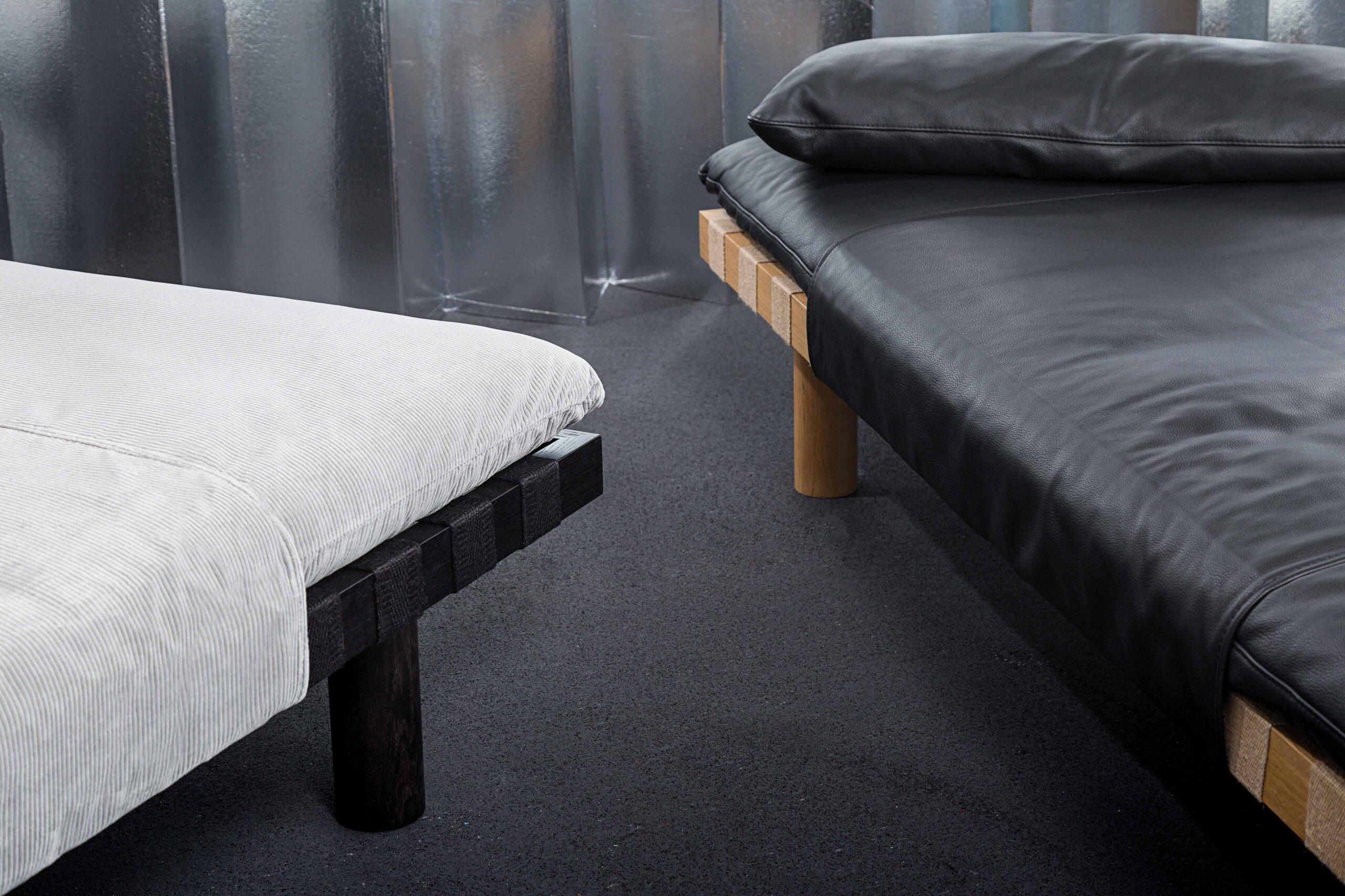 Leather Customizable Pulpo Pallet DAYBED BY SEBASTIAN HERKNER For Sale