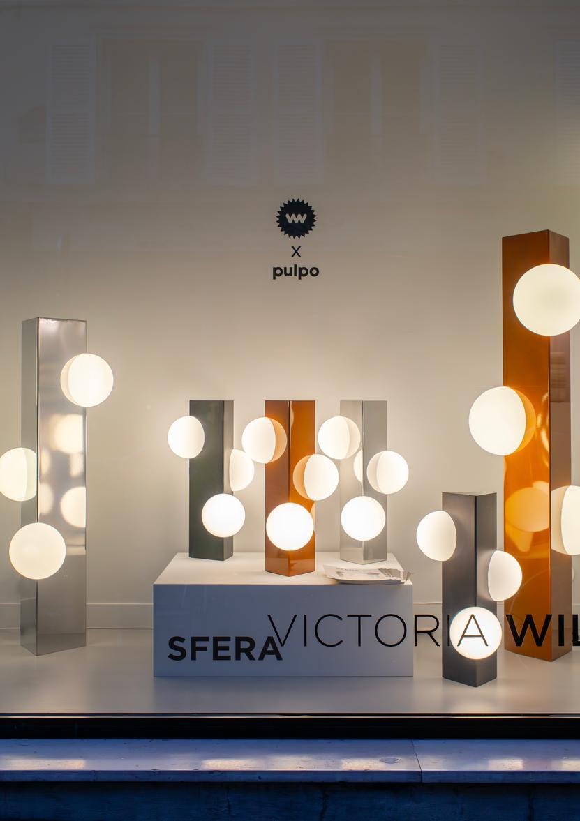 Customizable Pulpo Sfera TABLE LIGHT or FLOOR LIGHT BY VICTORIA WILMOTTE For Sale 3