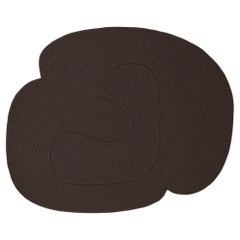 Customizable Riff Rug from Souda, 4x6 ft, Wool, Brown