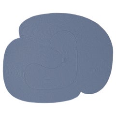 Customizable Riff Rug from Souda, 8x10 ft, Wool, Light Blue