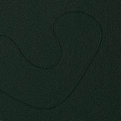 Customizable Riff Rug from Souda, 9x12 ft, Wool, Hunter Green