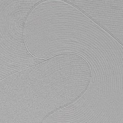 Tapis personnalisable Riff de Souda, 9x12 ft, laine, Light Grey