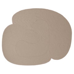 Customizable Riff Rug from Souda, 9x12 ft, Wool, Sand