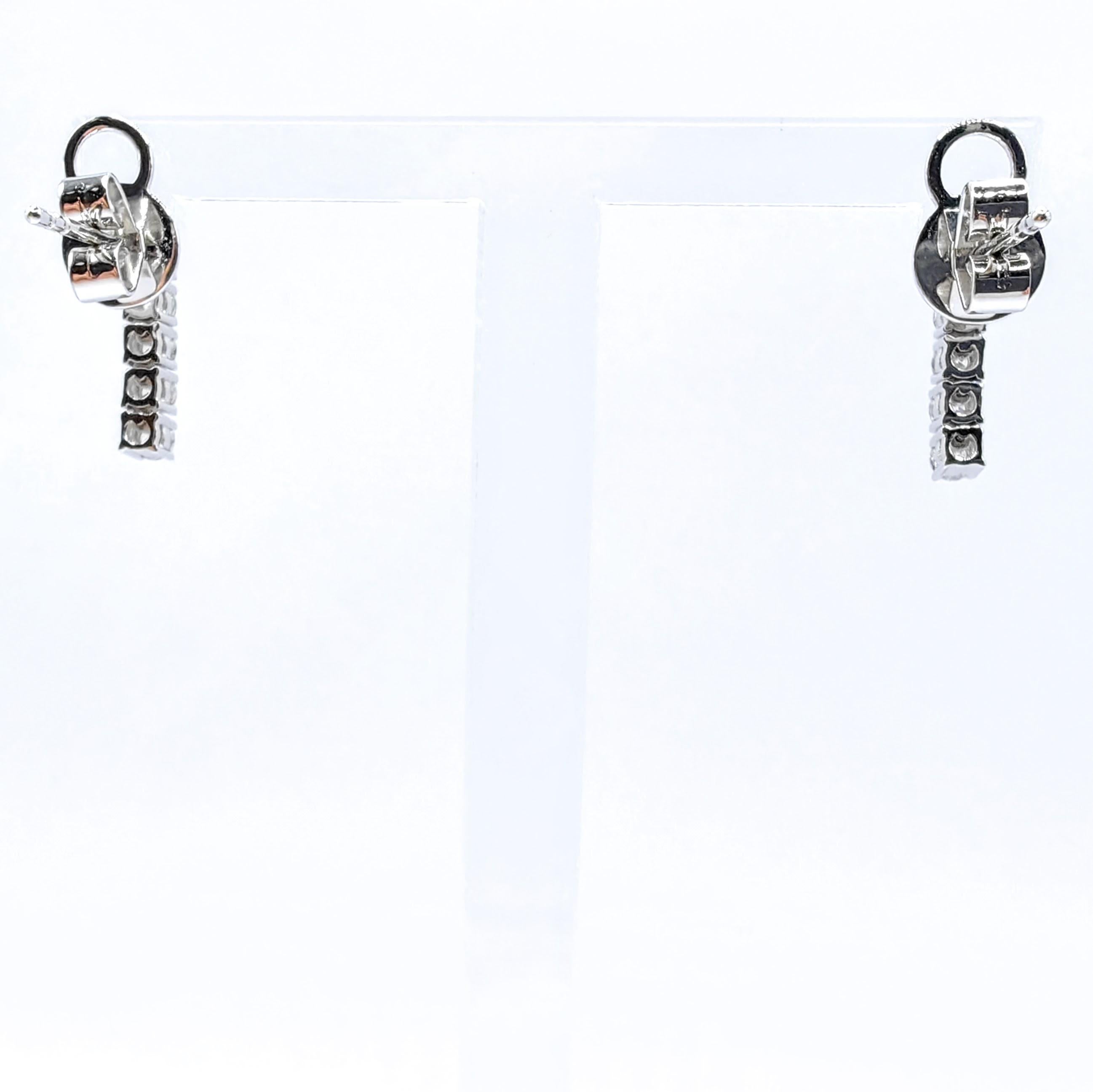 Customizable Round Brilliant Cut Linear Diamond D… - image 5