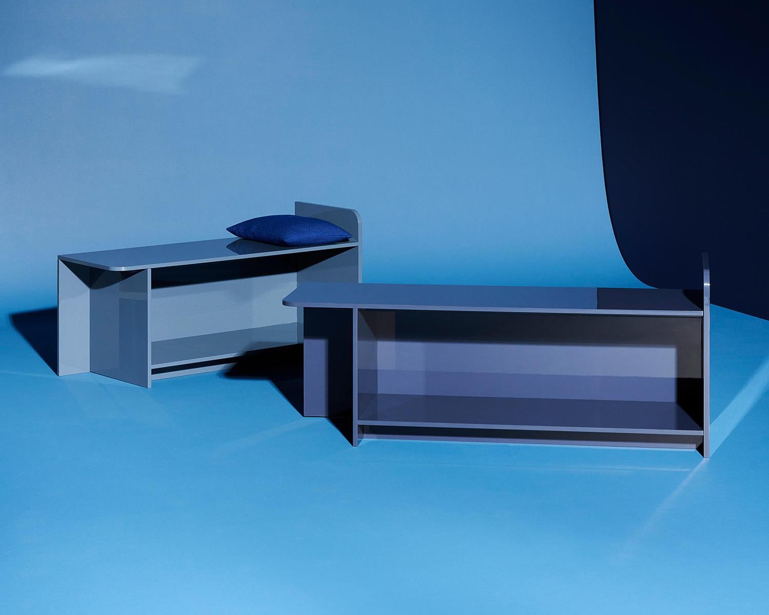 Contemporary Customizable Schonbuch Ezra Bench by Studio Terhedebrügge For Sale