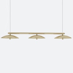 Signal Linear Pendant, by Souda, Medium, Nickel, Made to Order