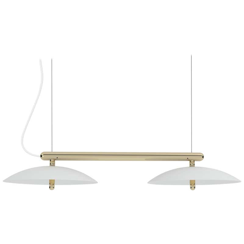 Customizable Signal Linear Pendant, by Souda, Short, Brass, Made to ...