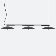 Signal Linear Pendant, Souda, Medium, Black & Copper, Made to Order