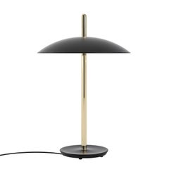 Customizable Signal Table Lamp from Souda, Black and Brass, Made to Order