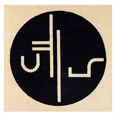 Customizable Size ClassiCon St. Tropez Rug in Wool by Eileen Gray
