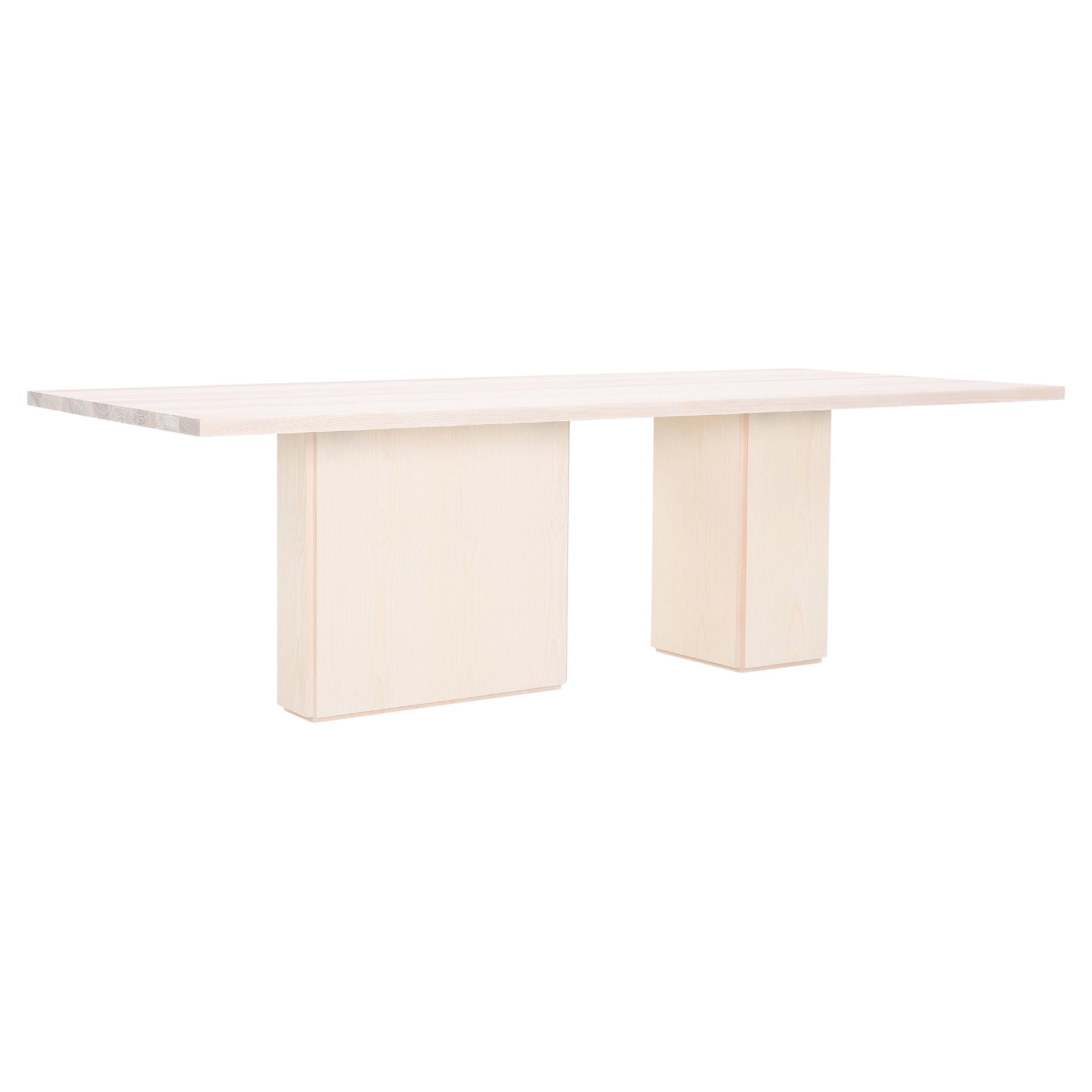Customizable "Slab" Modern Dining Table For Sale