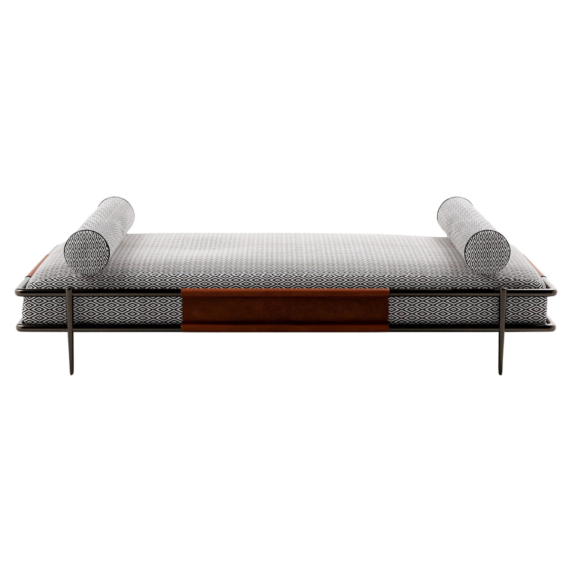 Elegance is born from a delicate balance of proportion, emotion, and the unexpected. This sculptural daybed captures that spirit—its silhouette is both graceful and grounded, with refined detailing that lends a quiet sophistication to any