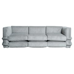 Canapé personnalisable 3 modules 'Pillow' by Muller Van Severen, Ash Corduroy