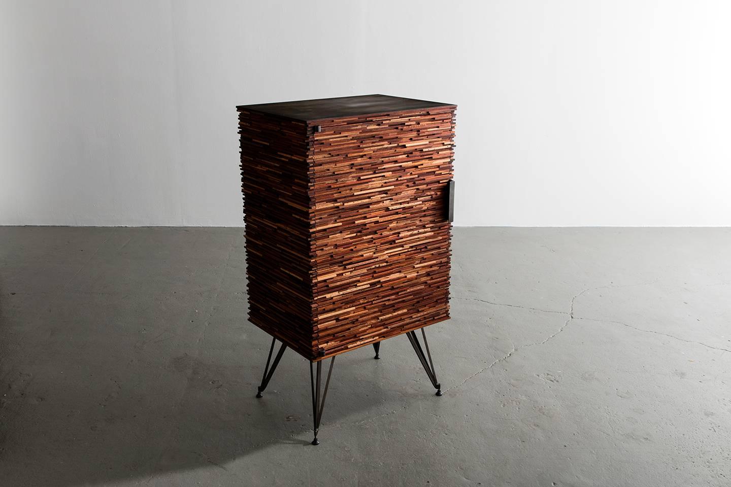 Modern Customizable STACKED Cellarette Dry Bar Cabinet Sideboard, by Richard Haining