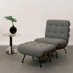 Anpassbarer Tacchini Costela-Loungesessel, entworfen von Martin Eisler