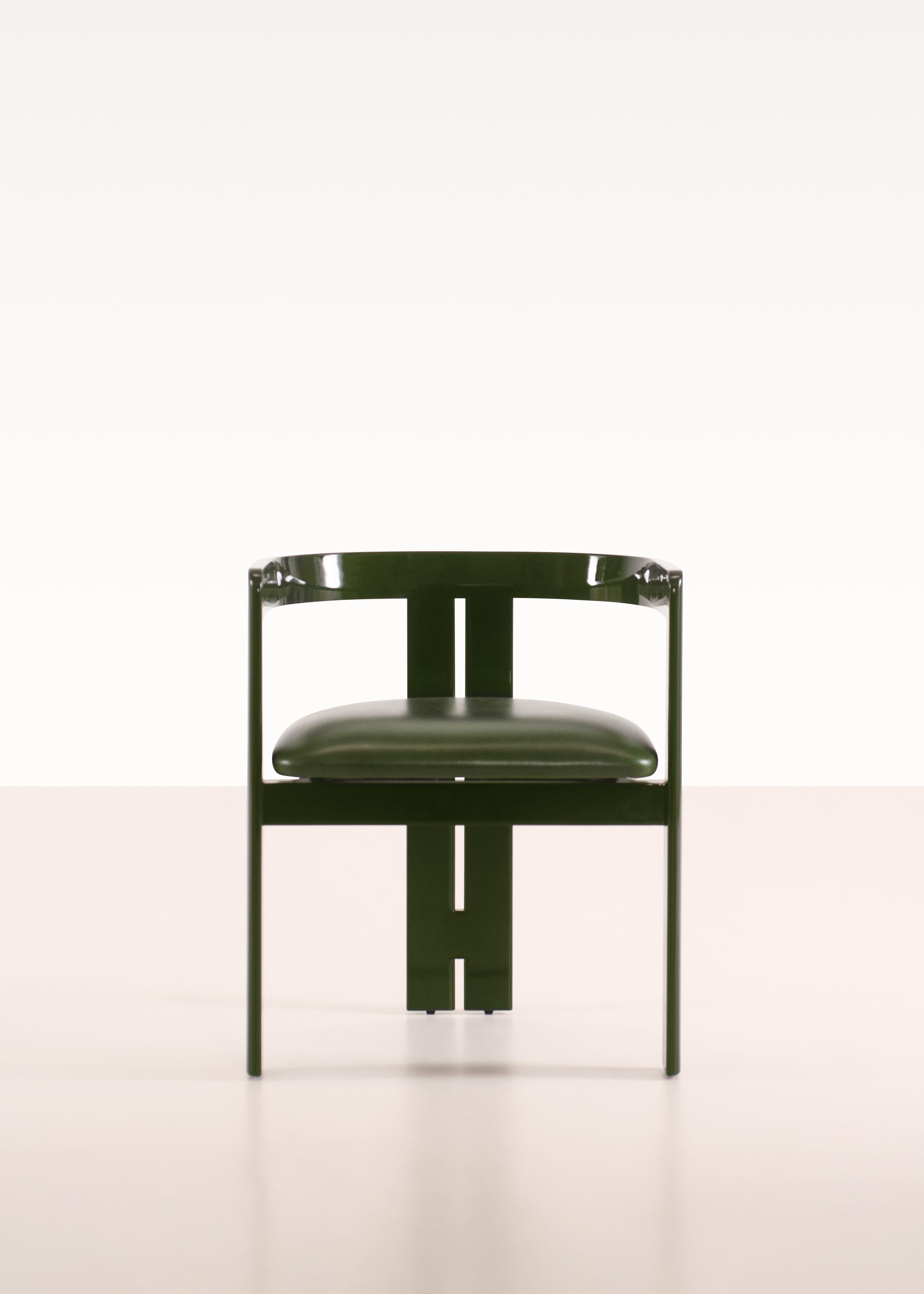 Silla Tacchini Pigreco personalizable de Tobia Scarpa Italiano en venta